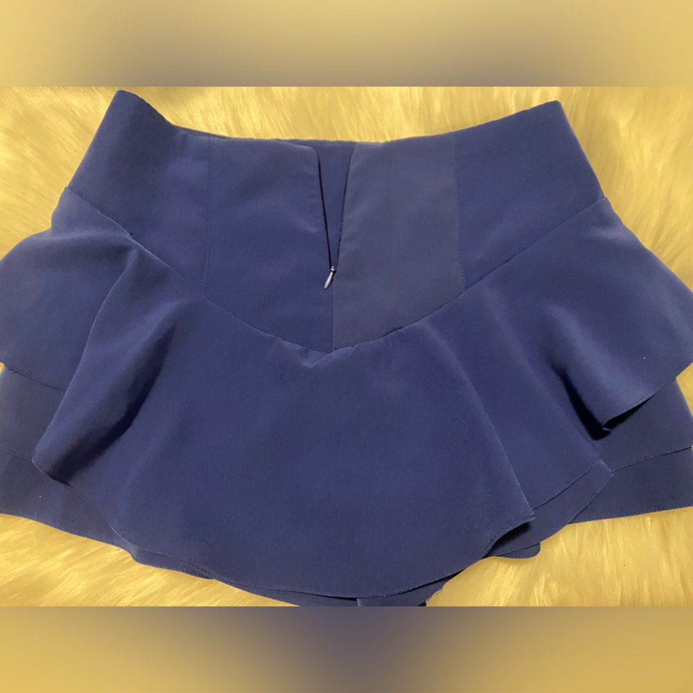 Blue skort